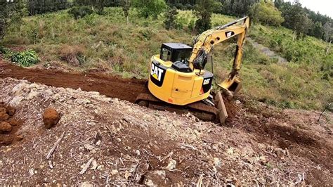 How to Build a Road with Mini Excavators 